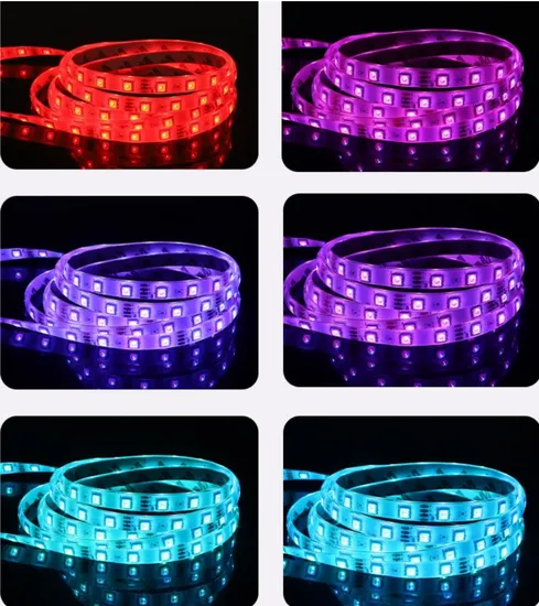 Cinta Led Rgb De 5 Metros