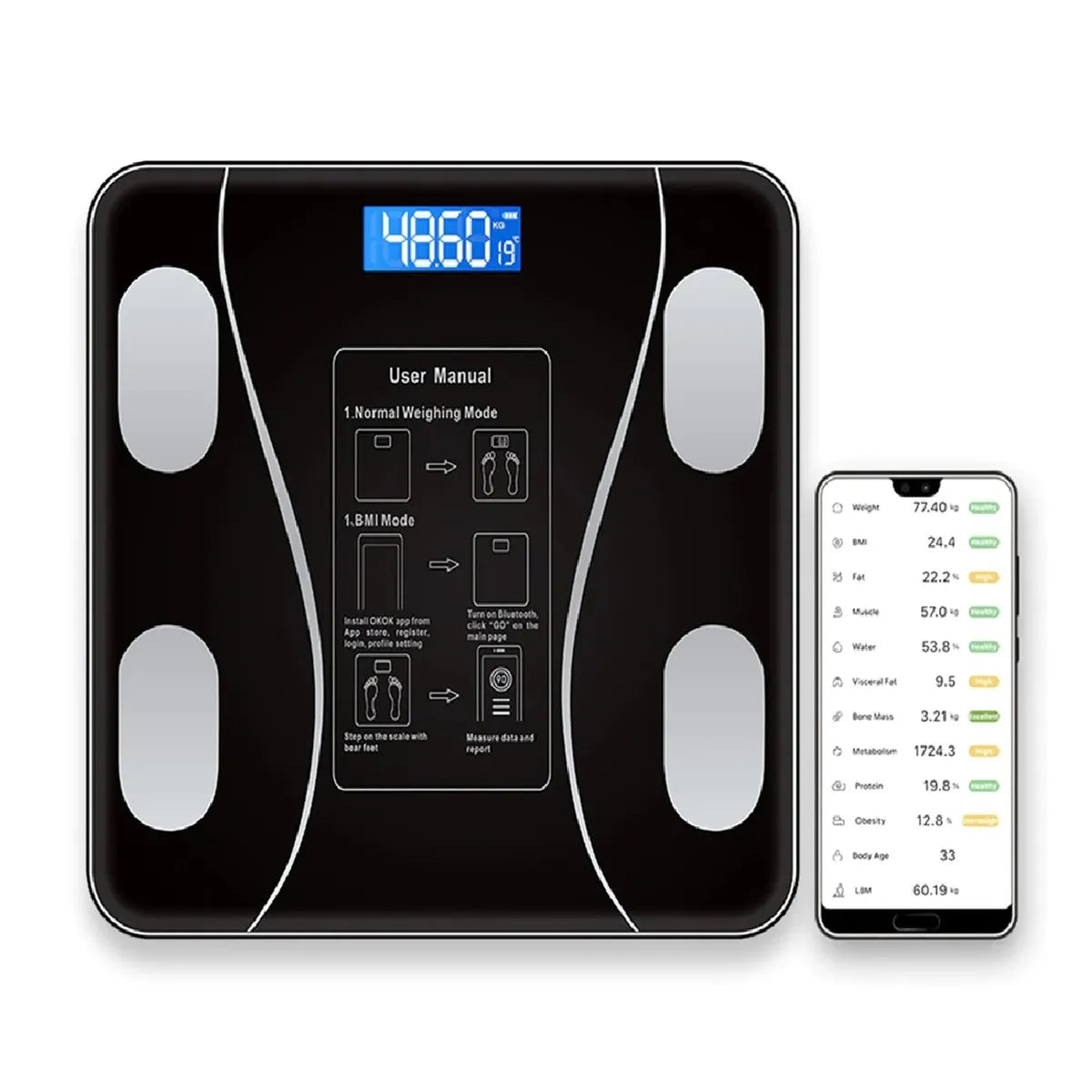 Balanza Inteligente Con Bluetooth